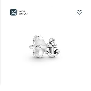 Pandora Me My Anchor Single Stud Earring